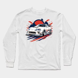 JDM Legend Toyota Supra MK4 Long Sleeve T-Shirt